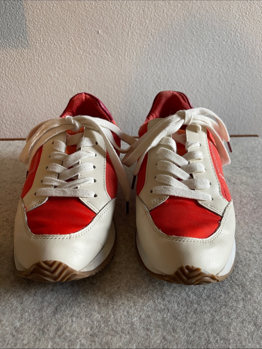 Birdies The Roadrunner Orange Cream Burgandy